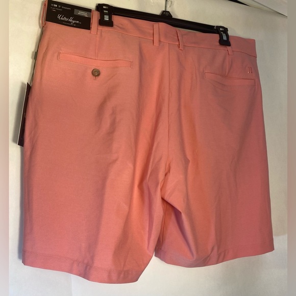 NWT Men's Walter Hagen 9" P11 Micro Lines Golf Shorts Brilliant Pink Size 38 - Picture 6 of 15